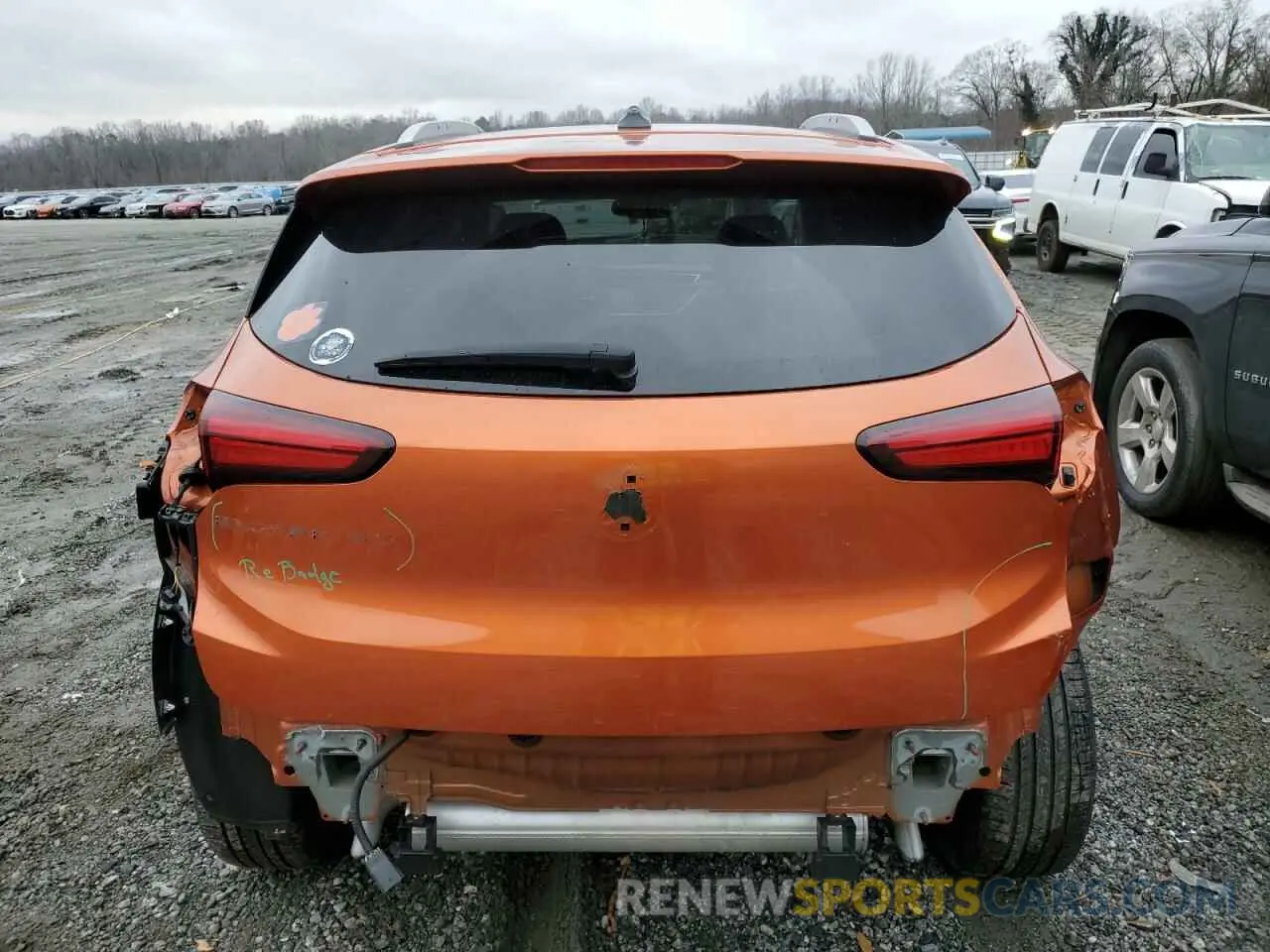 6 Фотография поврежденного автомобиля KL4MMFSL9NB021080 BUICK ENCORE 2022