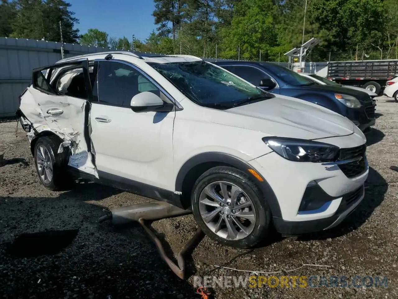 4 Photograph of a damaged car KL4MMFSL9NB064883 BUICK ENCORE 2022