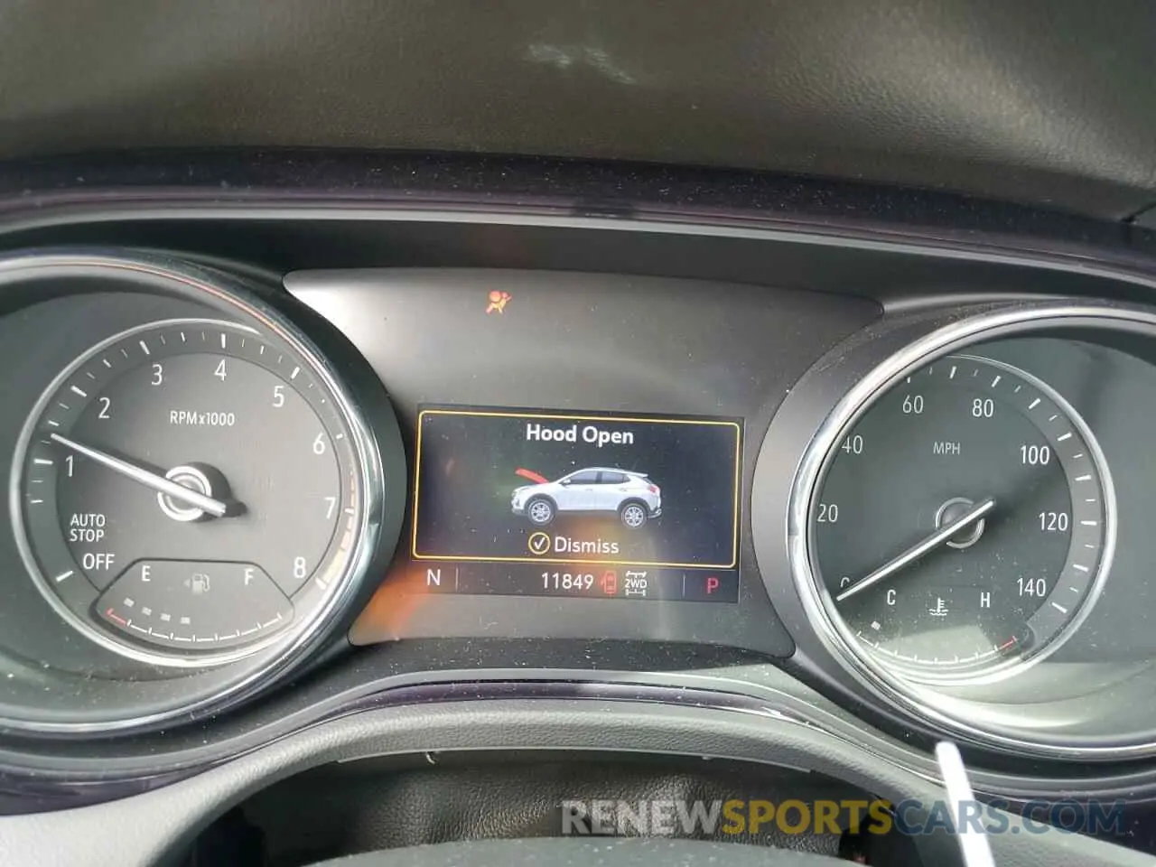 9 Фотография поврежденного автомобиля KL4MMGSL5NB000006 BUICK ENCORE 2022