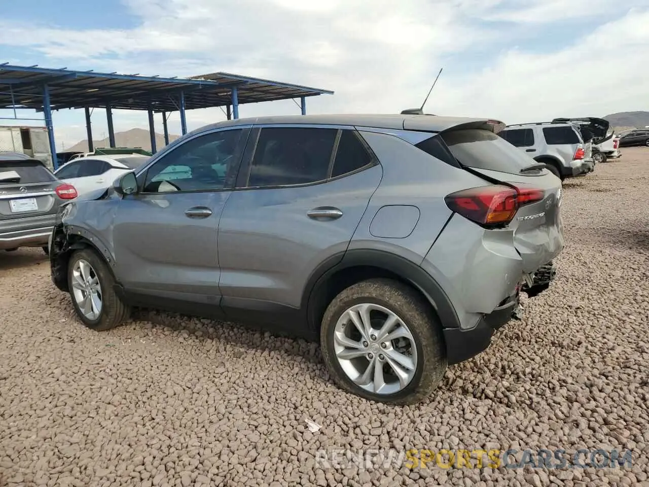 2 Photograph of a damaged car KL4MMBS22PB060435 BUICK ENCORE 2023
