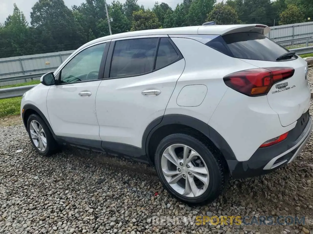 2 Фотография поврежденного автомобиля KL4MMBS25PB152851 BUICK ENCORE 2023