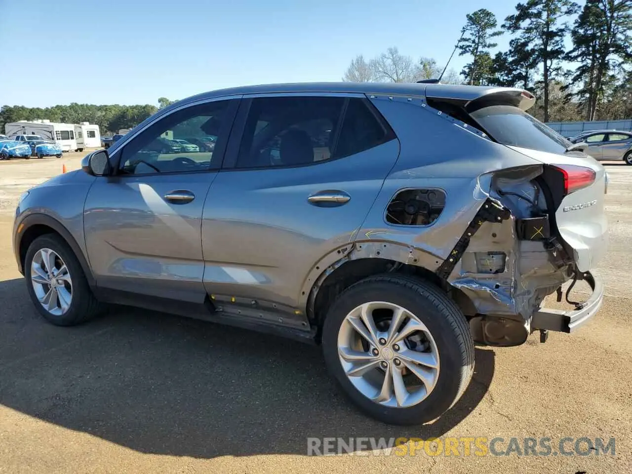 2 Фотография поврежденного автомобиля KL4MMBS26PB139011 BUICK ENCORE 2023