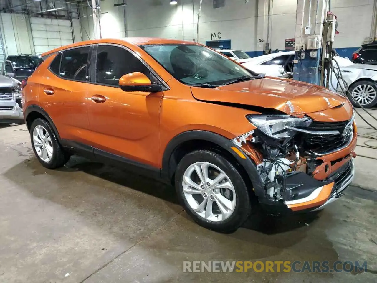 4 Photograph of a damaged car KL4MMBS29PB129296 BUICK ENCORE 2023