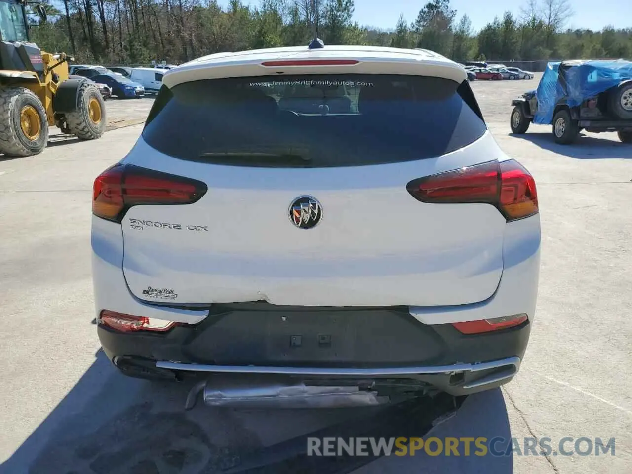 6 Фотография поврежденного автомобиля KL4MMCSL1PB078472 BUICK ENCORE 2023