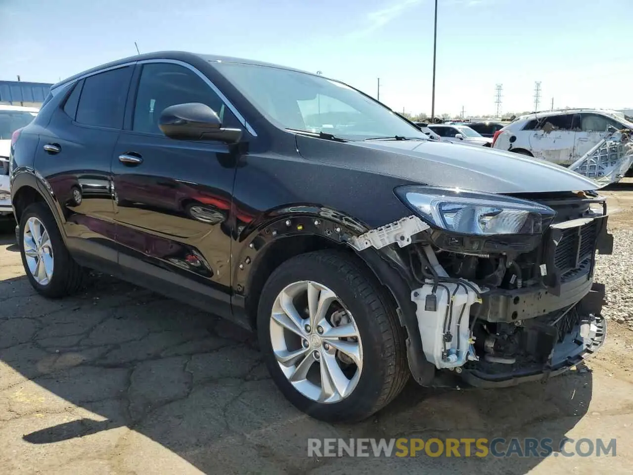 4 Фотография поврежденного автомобиля KL4MMCSL1PB149704 BUICK ENCORE 2023