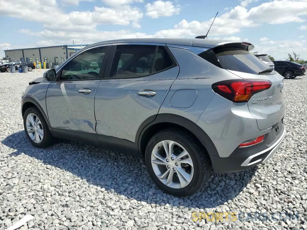 2 Фотография поврежденного автомобиля KL4MMCSL3PB028110 BUICK ENCORE 2023