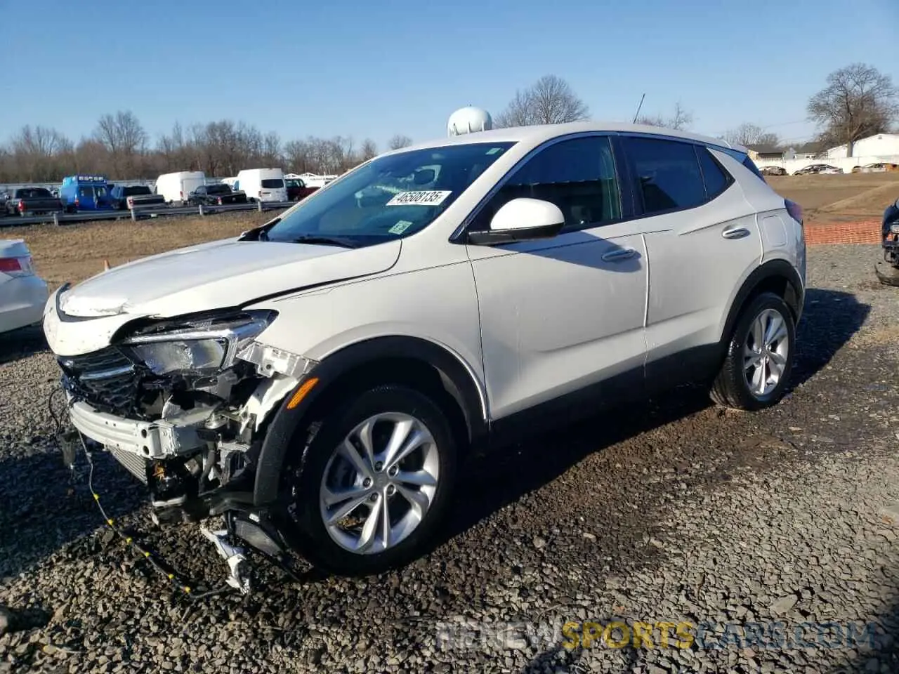 1 Фотография поврежденного автомобиля KL4MMCSL6PB116438 BUICK ENCORE 2023