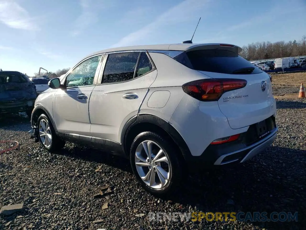 2 Фотография поврежденного автомобиля KL4MMCSL6PB116438 BUICK ENCORE 2023