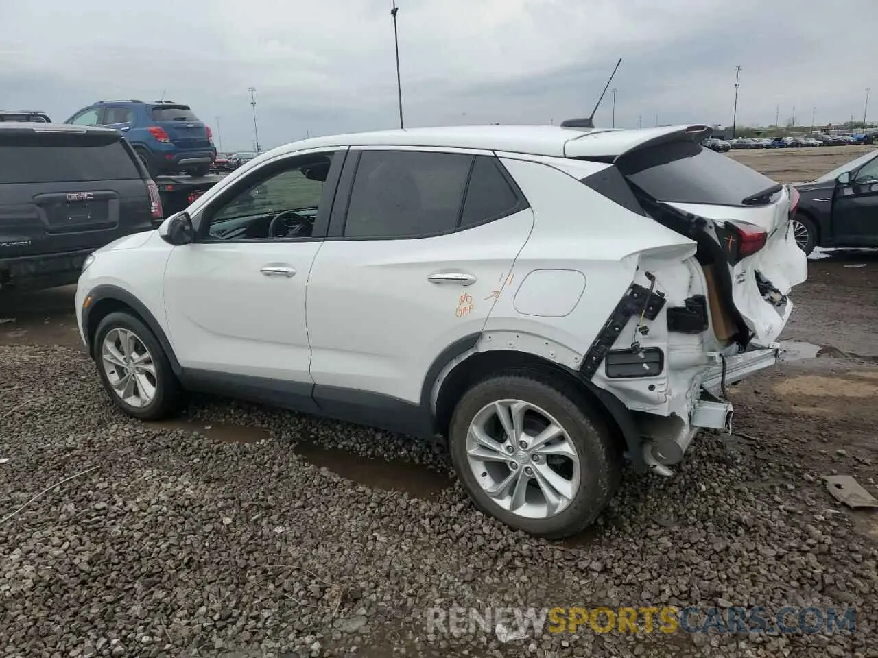 2 Photograph of a damaged car KL4MMCSL8PB067310 BUICK ENCORE 2023