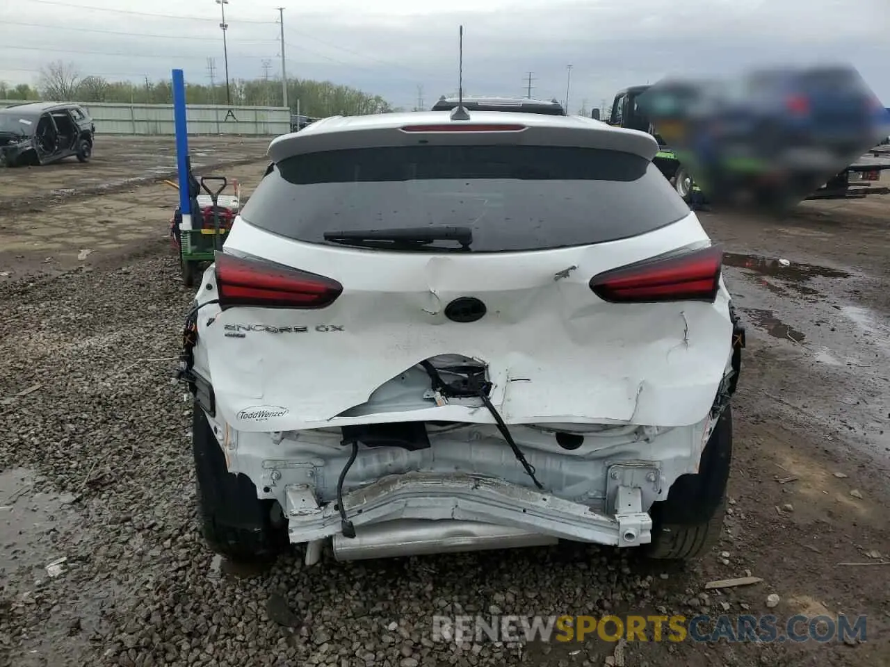 6 Photograph of a damaged car KL4MMCSL8PB067310 BUICK ENCORE 2023