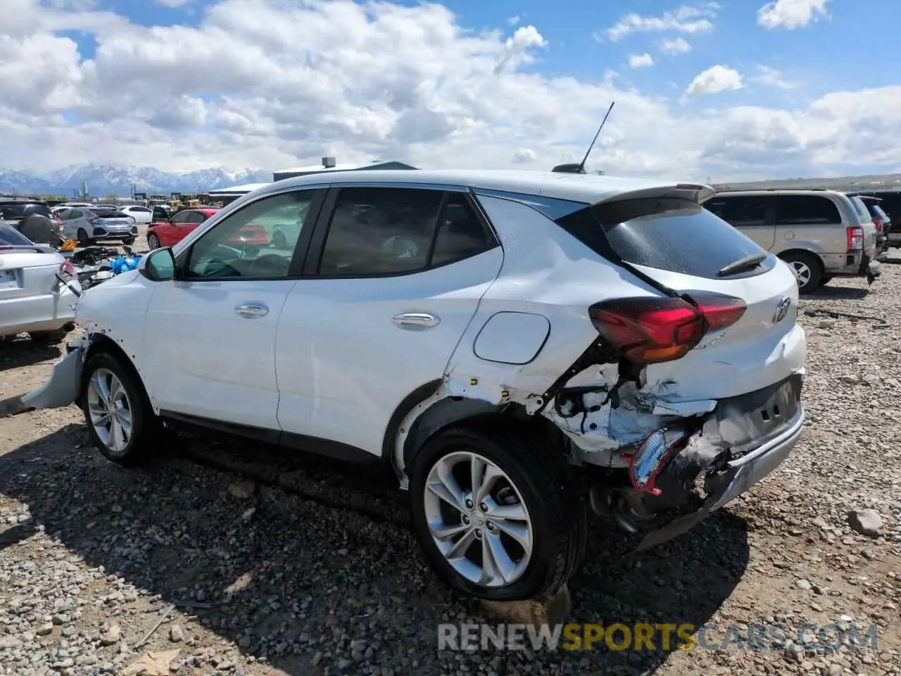 2 Photograph of a damaged car KL4MMCSL8PB131345 BUICK ENCORE 2023