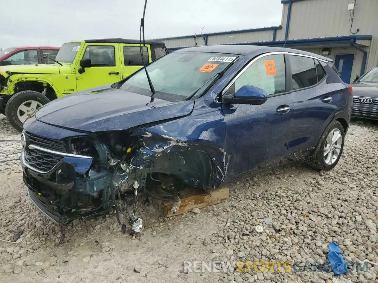 1 Фотография поврежденного автомобиля KL4MMCSL9PB009819 BUICK ENCORE 2023