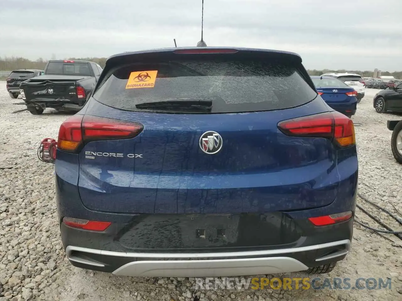 6 Фотография поврежденного автомобиля KL4MMCSL9PB009819 BUICK ENCORE 2023