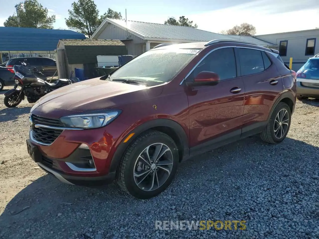1 Фотография поврежденного автомобиля KL4MMDS20PB150680 BUICK ENCORE 2023