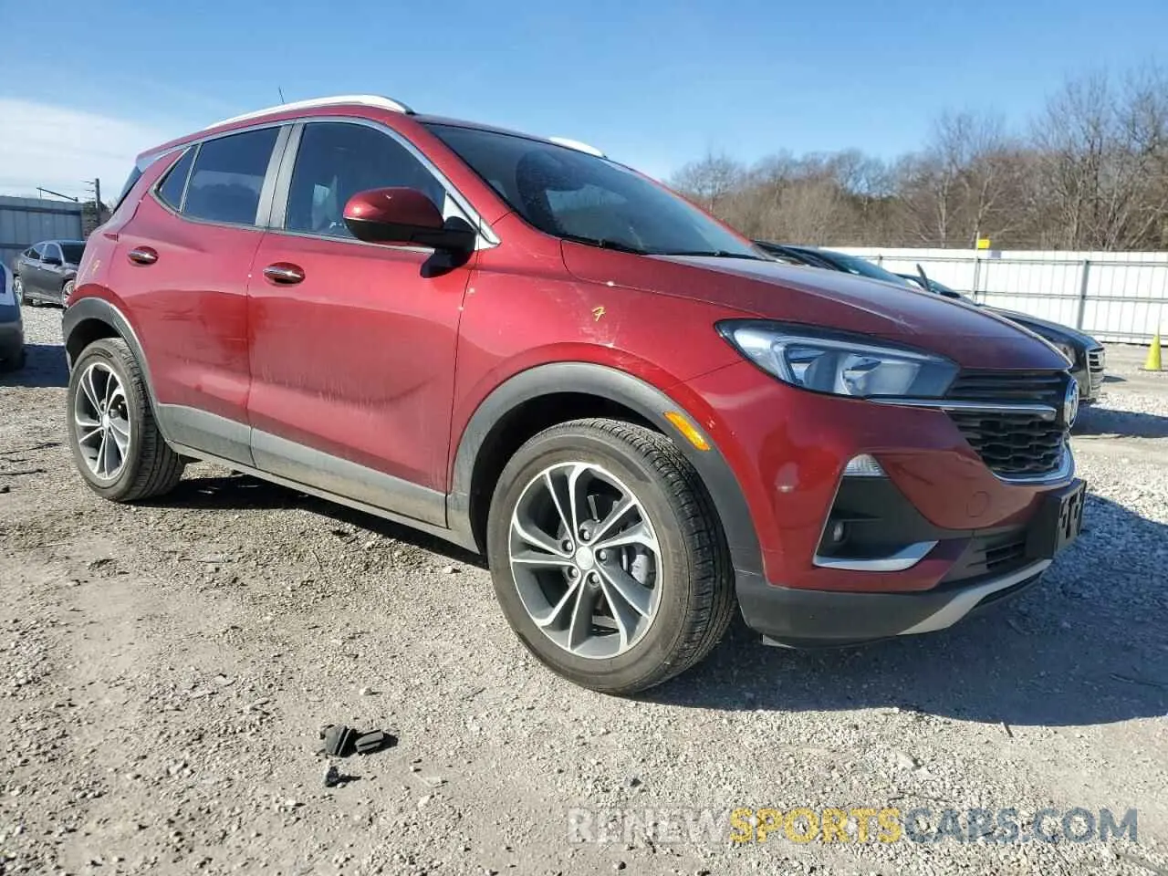4 Фотография поврежденного автомобиля KL4MMDS20PB150680 BUICK ENCORE 2023