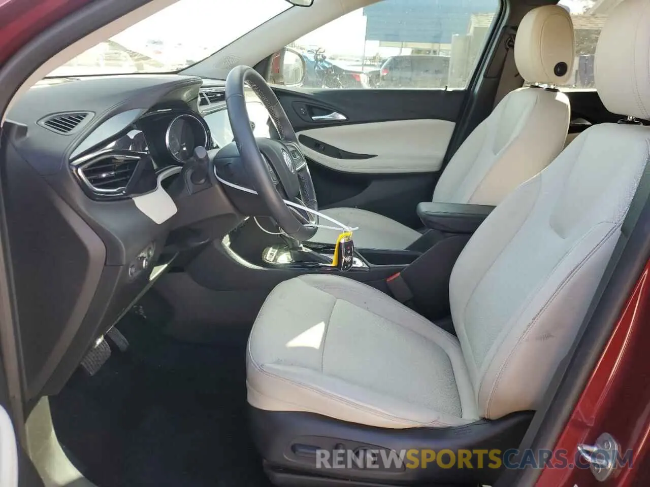7 Фотография поврежденного автомобиля KL4MMDS20PB150680 BUICK ENCORE 2023