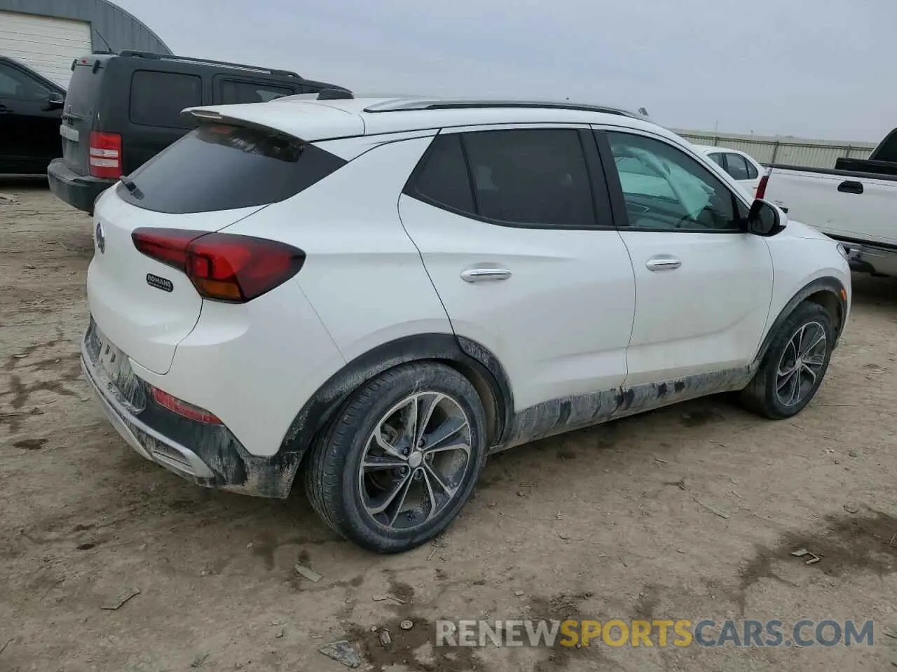 3 Фотография поврежденного автомобиля KL4MMDS21PB009522 BUICK ENCORE 2023