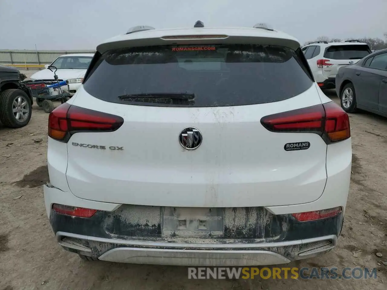 6 Фотография поврежденного автомобиля KL4MMDS21PB009522 BUICK ENCORE 2023