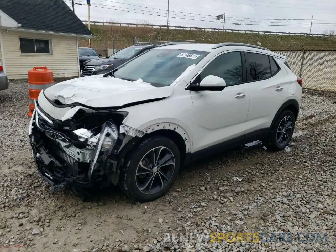 1 Фотография поврежденного автомобиля KL4MMDS21PB020407 BUICK ENCORE 2023