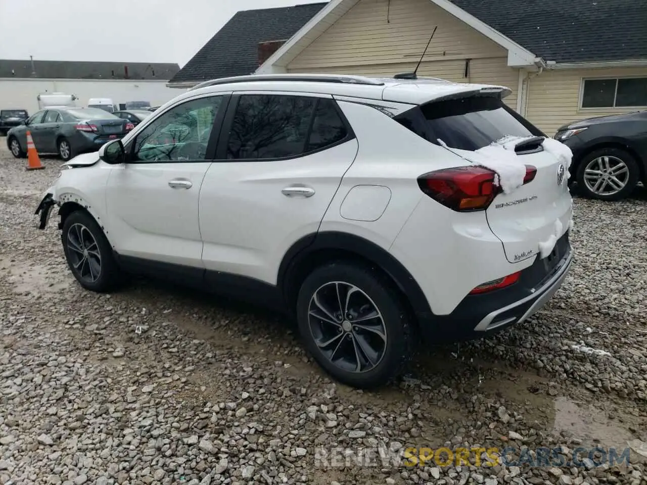 2 Фотография поврежденного автомобиля KL4MMDS21PB020407 BUICK ENCORE 2023