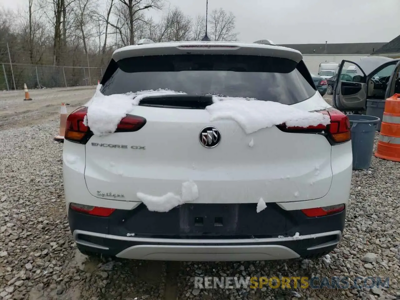 6 Фотография поврежденного автомобиля KL4MMDS21PB020407 BUICK ENCORE 2023