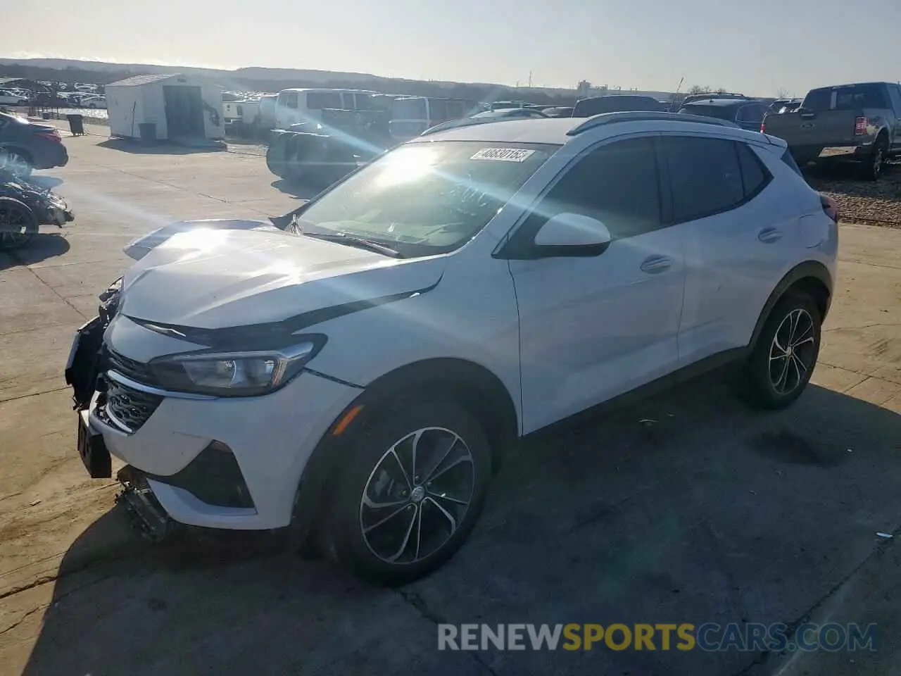 1 Фотография поврежденного автомобиля KL4MMDS23PB098588 BUICK ENCORE 2023