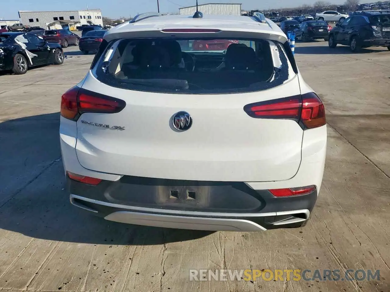 6 Фотография поврежденного автомобиля KL4MMDS23PB098588 BUICK ENCORE 2023
