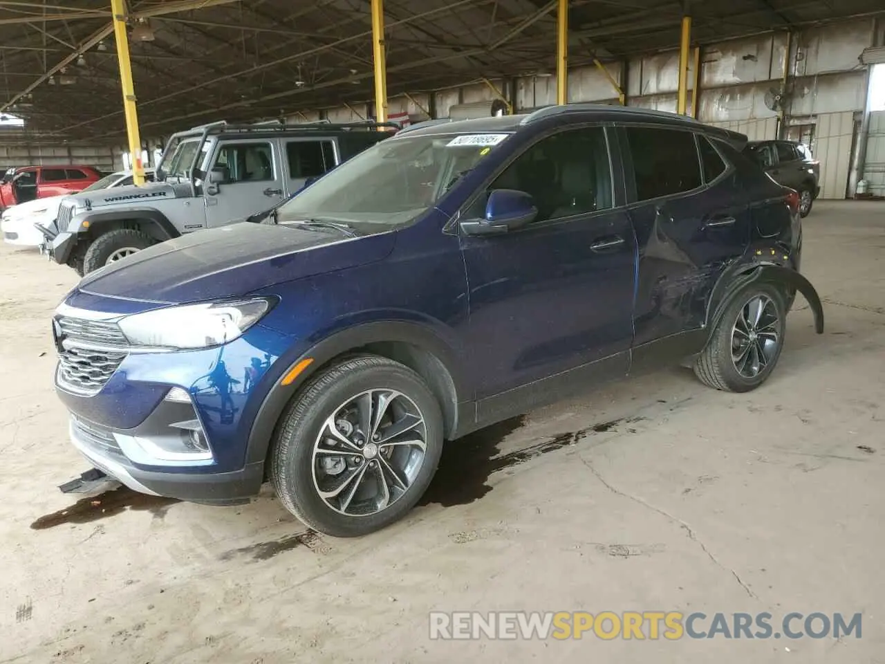 1 Фотография поврежденного автомобиля KL4MMDS23PB108780 BUICK ENCORE 2023