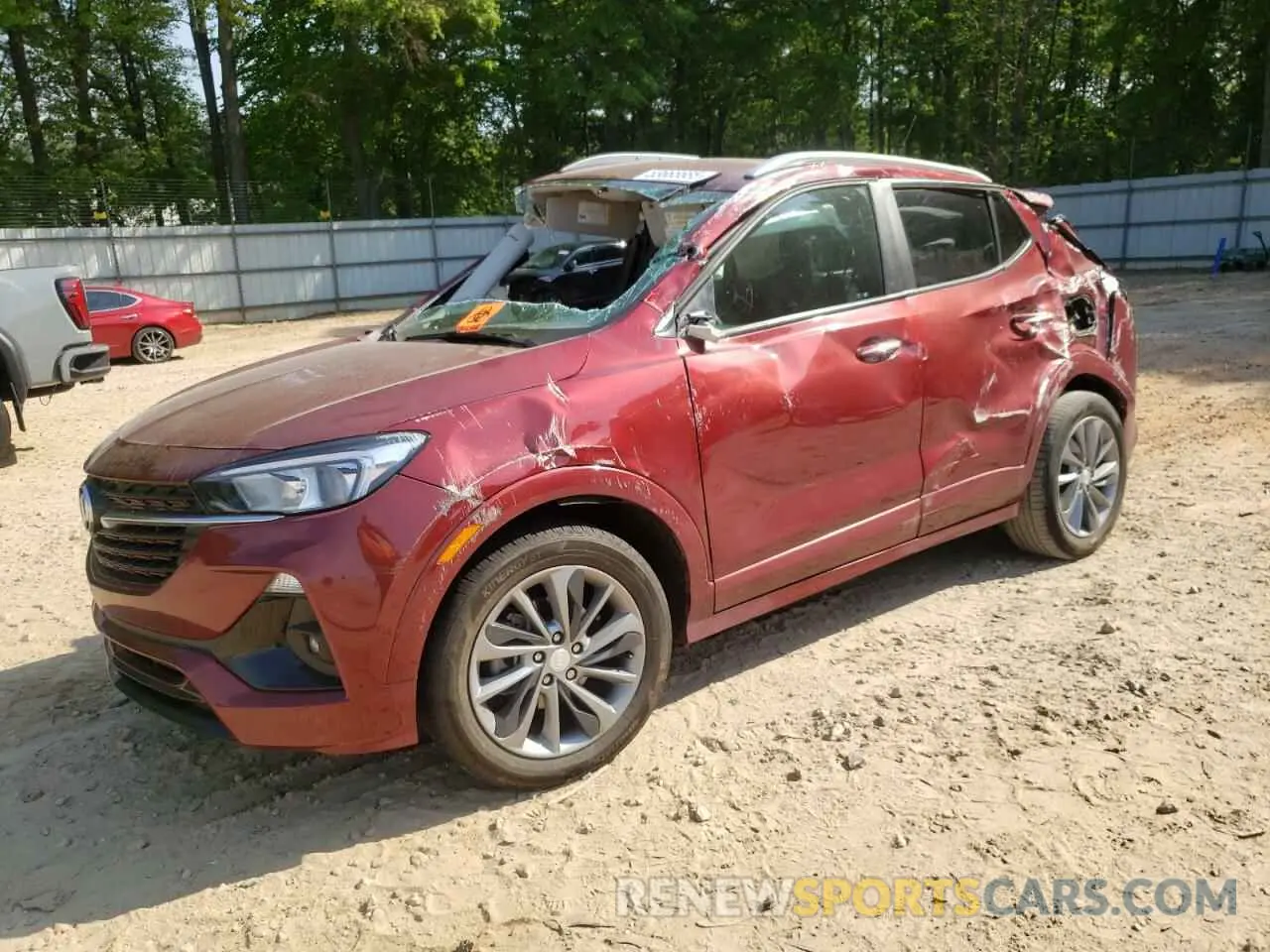 1 Фотография поврежденного автомобиля KL4MMDS25PB100227 BUICK ENCORE 2023