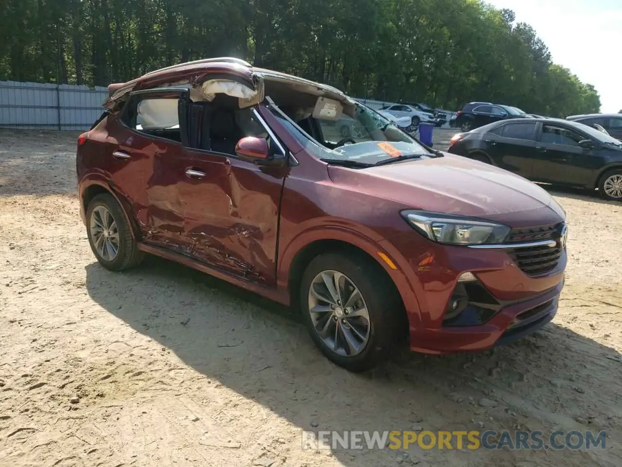 4 Фотография поврежденного автомобиля KL4MMDS25PB100227 BUICK ENCORE 2023