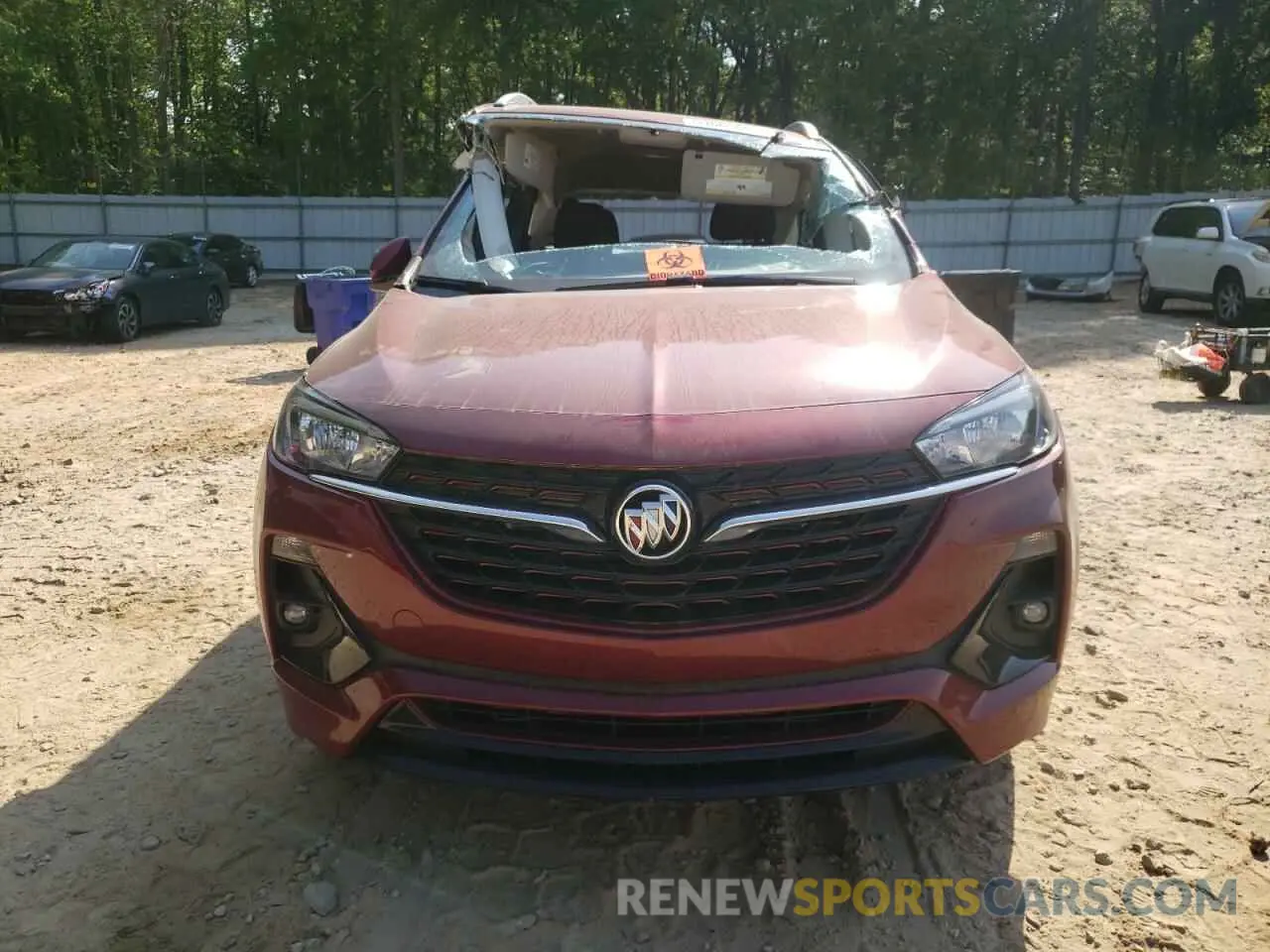 5 Фотография поврежденного автомобиля KL4MMDS25PB100227 BUICK ENCORE 2023