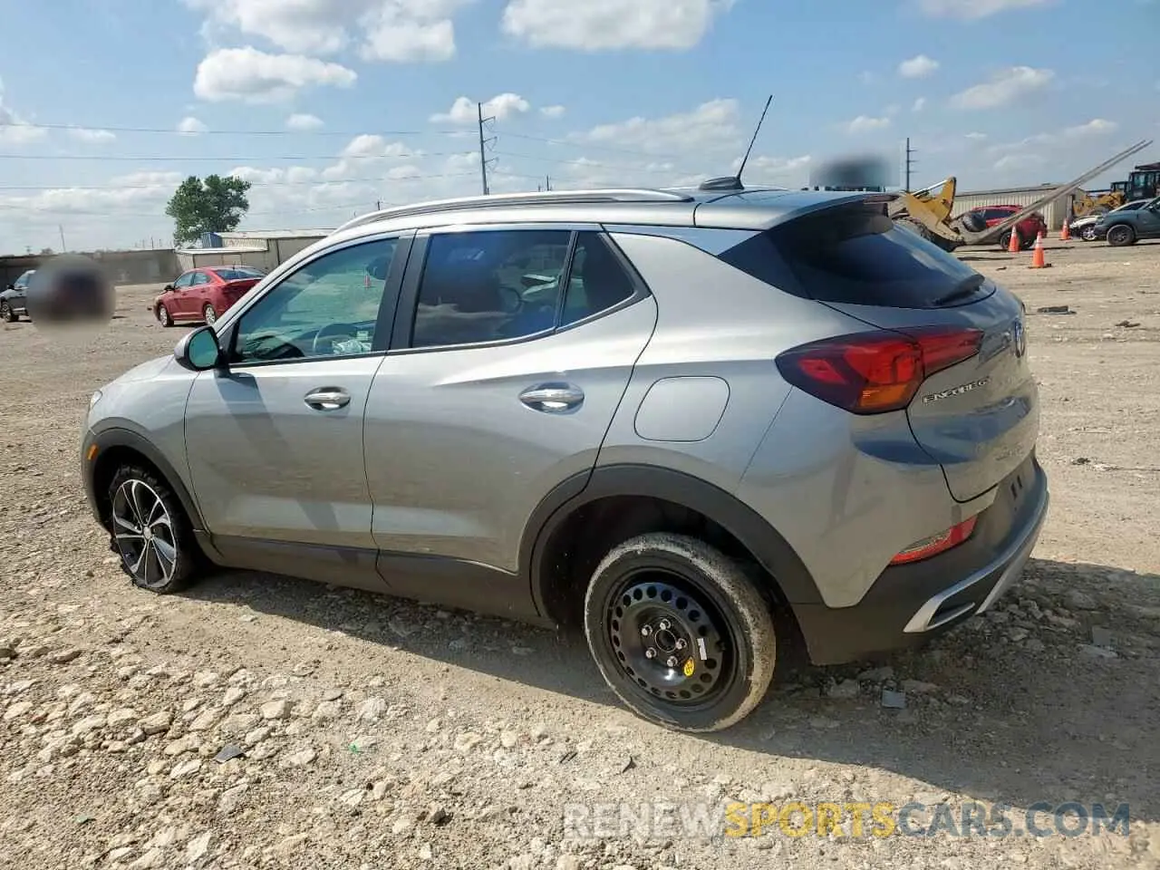 2 Фотография поврежденного автомобиля KL4MMDS26PB011752 BUICK ENCORE 2023