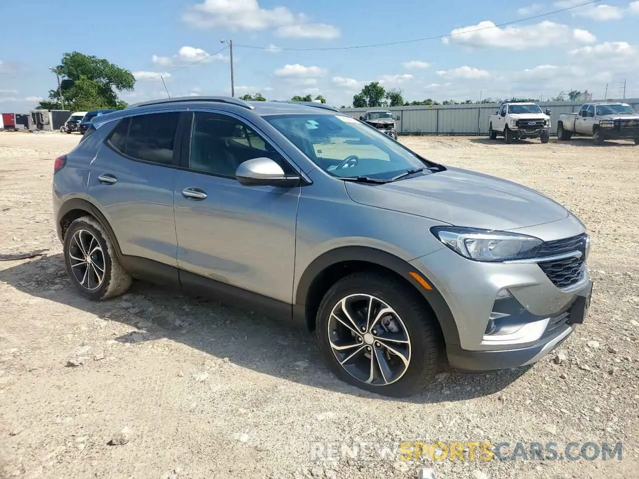 4 Фотография поврежденного автомобиля KL4MMDS26PB011752 BUICK ENCORE 2023