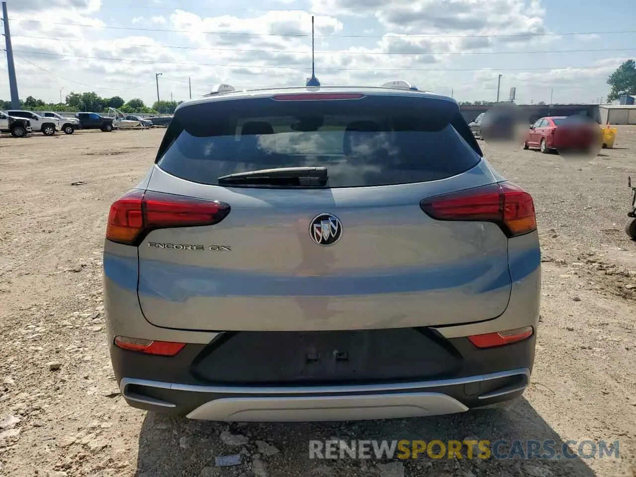 6 Фотография поврежденного автомобиля KL4MMDS26PB011752 BUICK ENCORE 2023