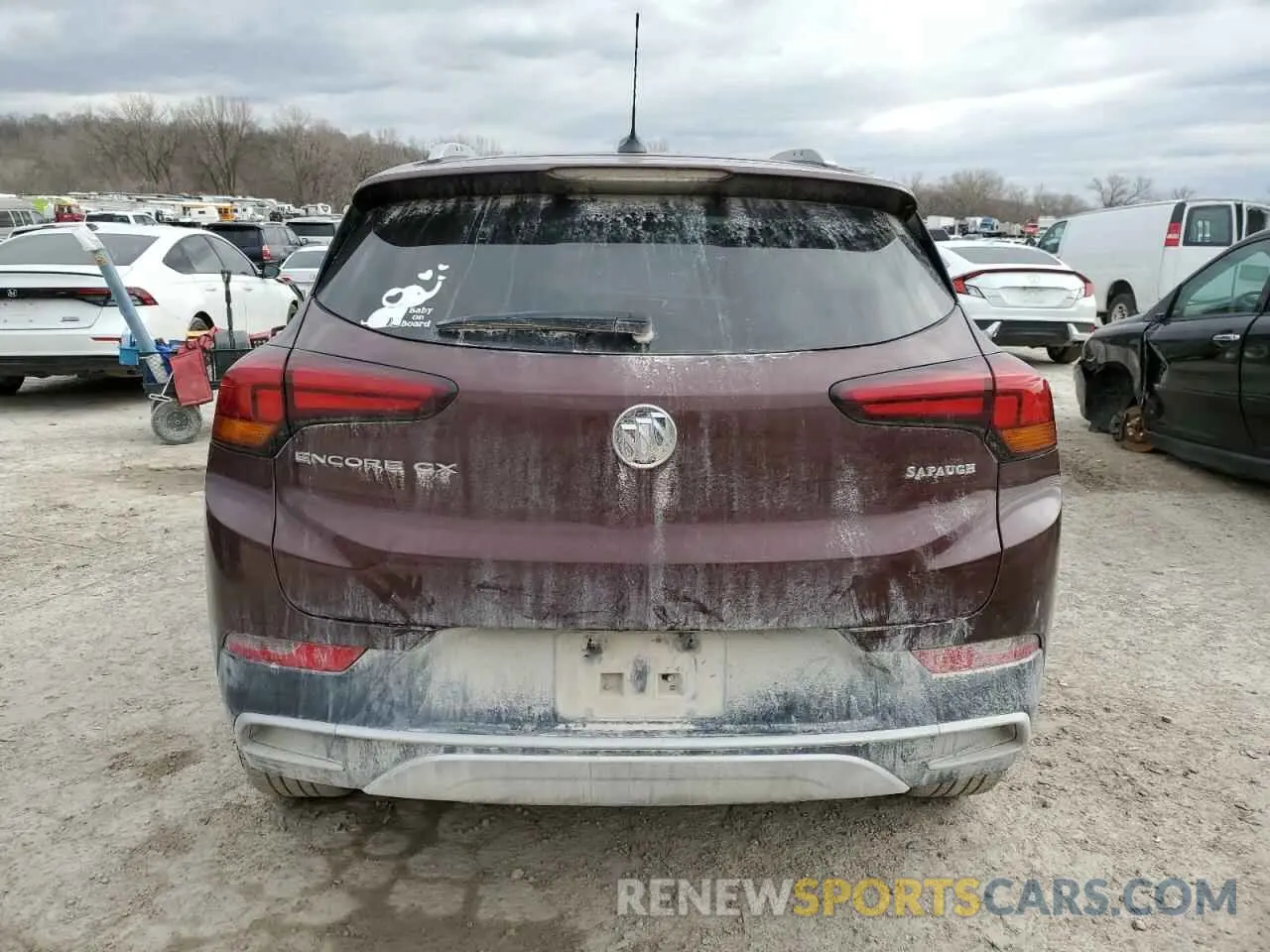 6 Photograph of a damaged car KL4MMDS26PB156547 BUICK ENCORE 2023
