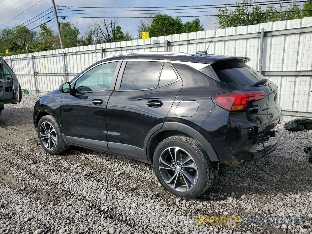 2 Фотография поврежденного автомобиля KL4MMDS27PB096231 BUICK ENCORE 2023