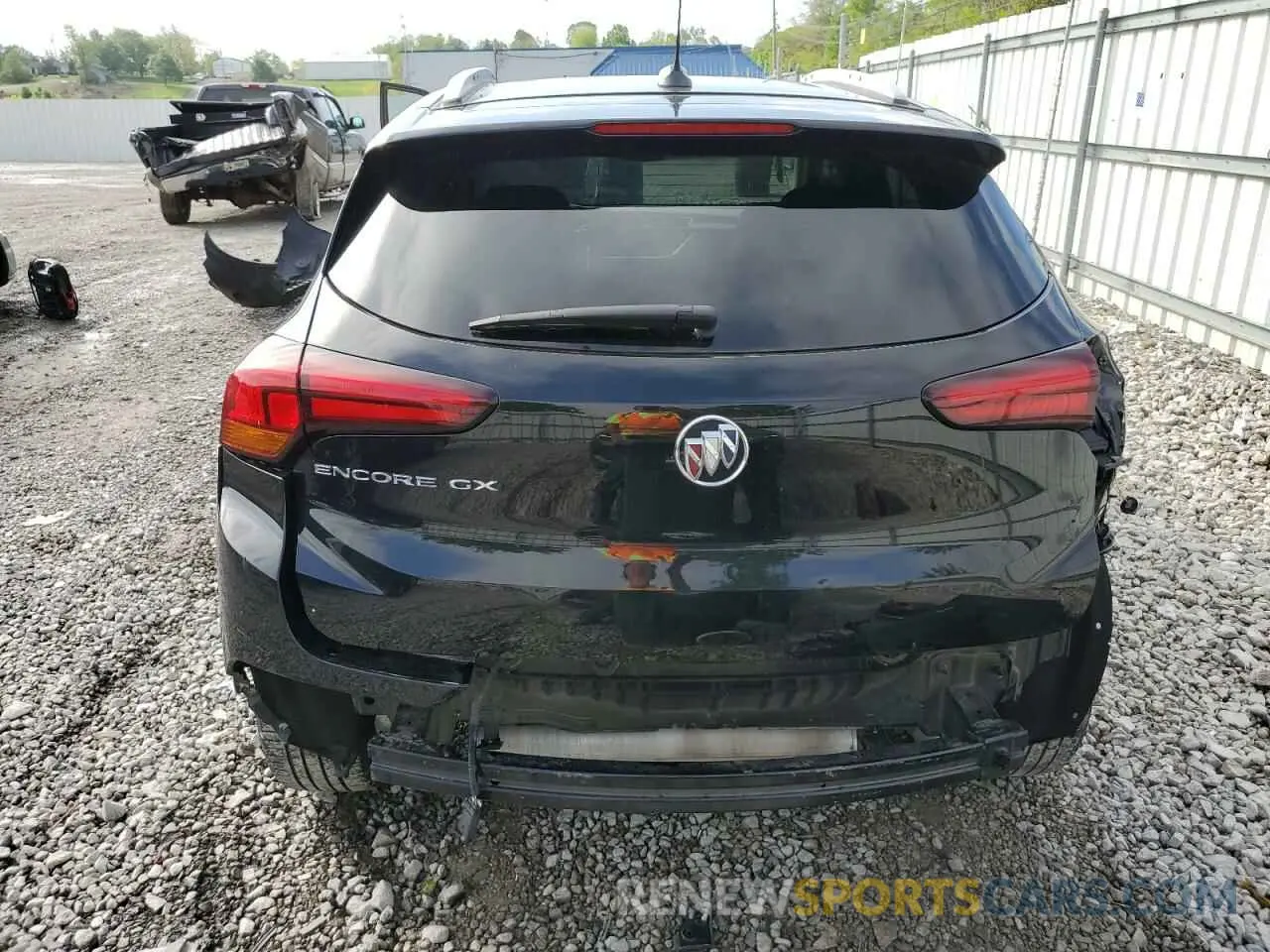 6 Фотография поврежденного автомобиля KL4MMDS27PB096231 BUICK ENCORE 2023