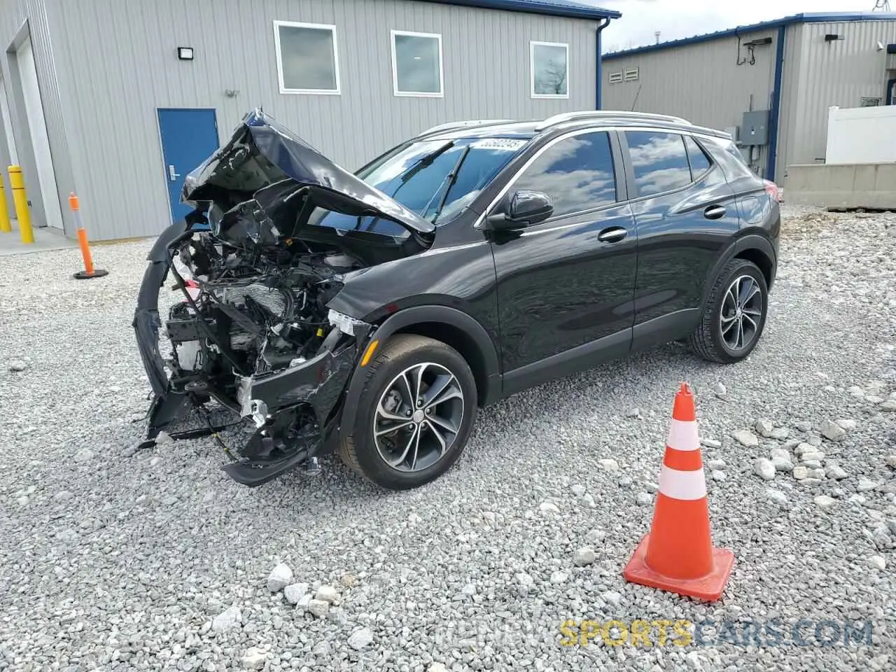 1 Photograph of a damaged car KL4MMDS28PB036765 BUICK ENCORE 2023