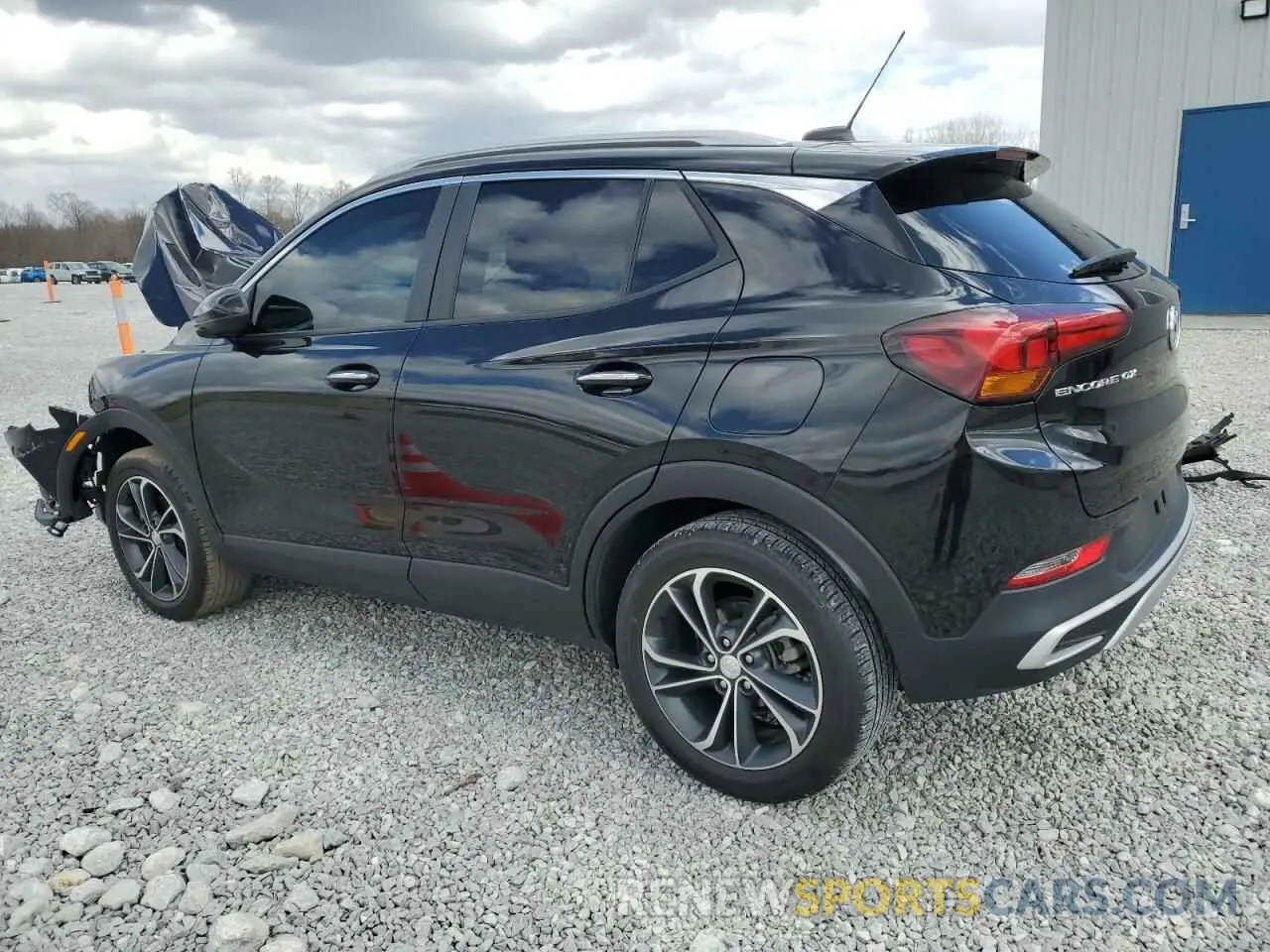 2 Photograph of a damaged car KL4MMDS28PB036765 BUICK ENCORE 2023