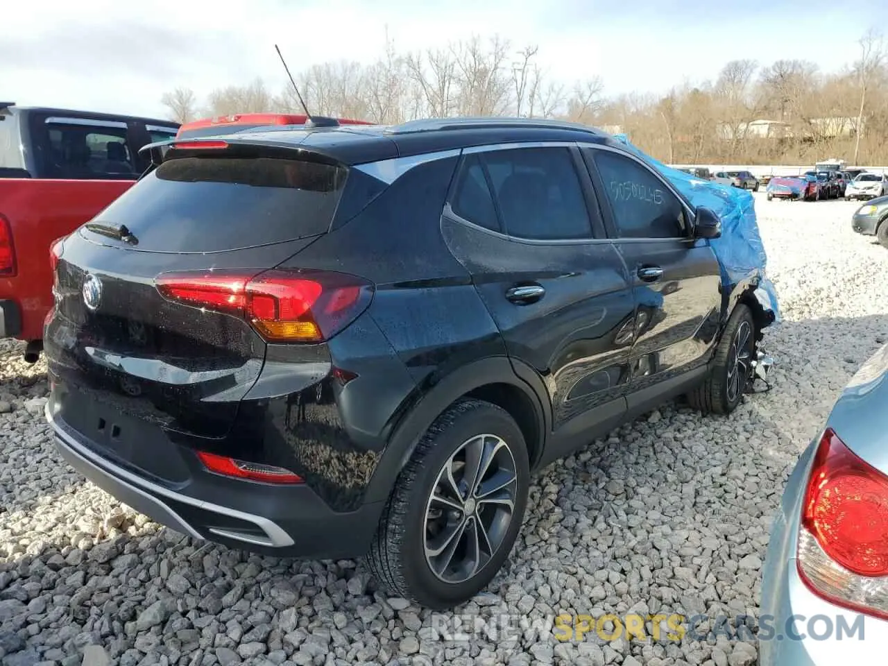 3 Photograph of a damaged car KL4MMDS28PB036765 BUICK ENCORE 2023