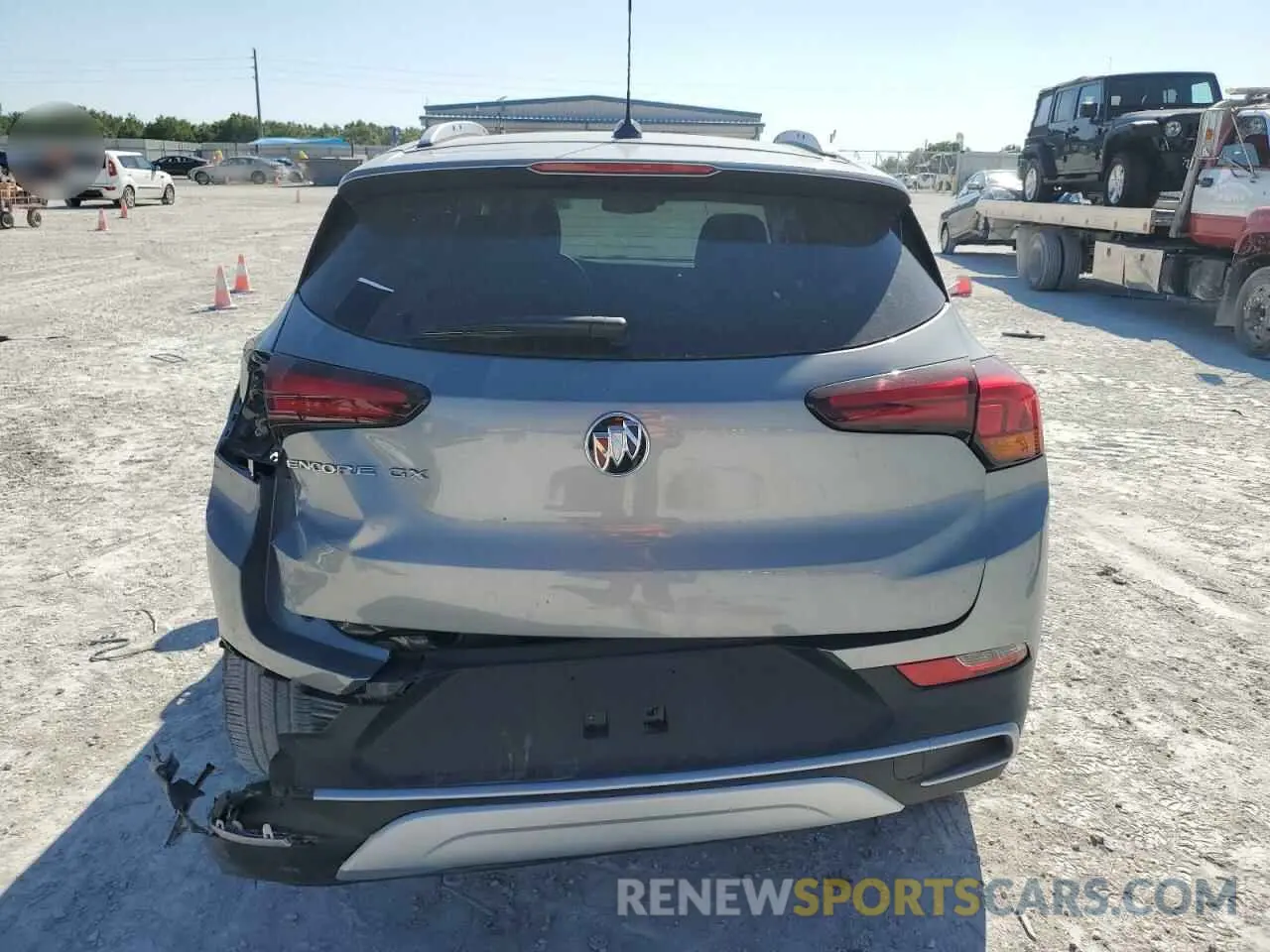 6 Фотография поврежденного автомобиля KL4MMDS29PB039867 BUICK ENCORE 2023
