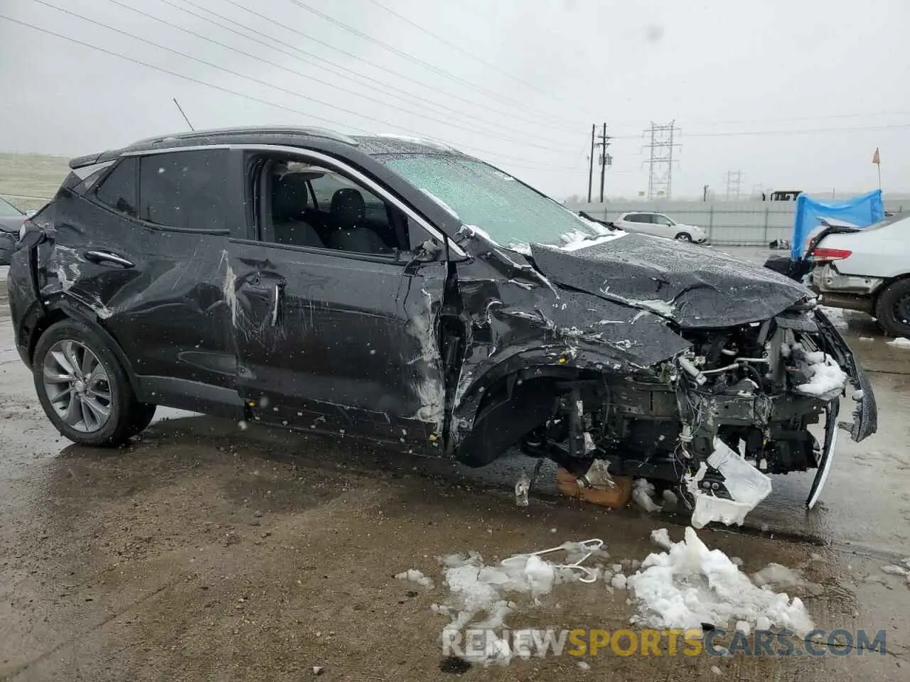 4 Photograph of a damaged car KL4MMESL3PB076931 BUICK ENCORE 2023