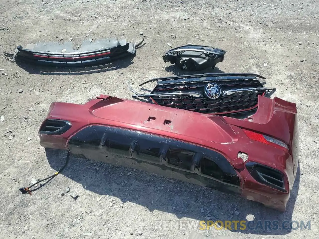 13 Фотография поврежденного автомобиля KL4MMESL8PB055945 BUICK ENCORE 2023