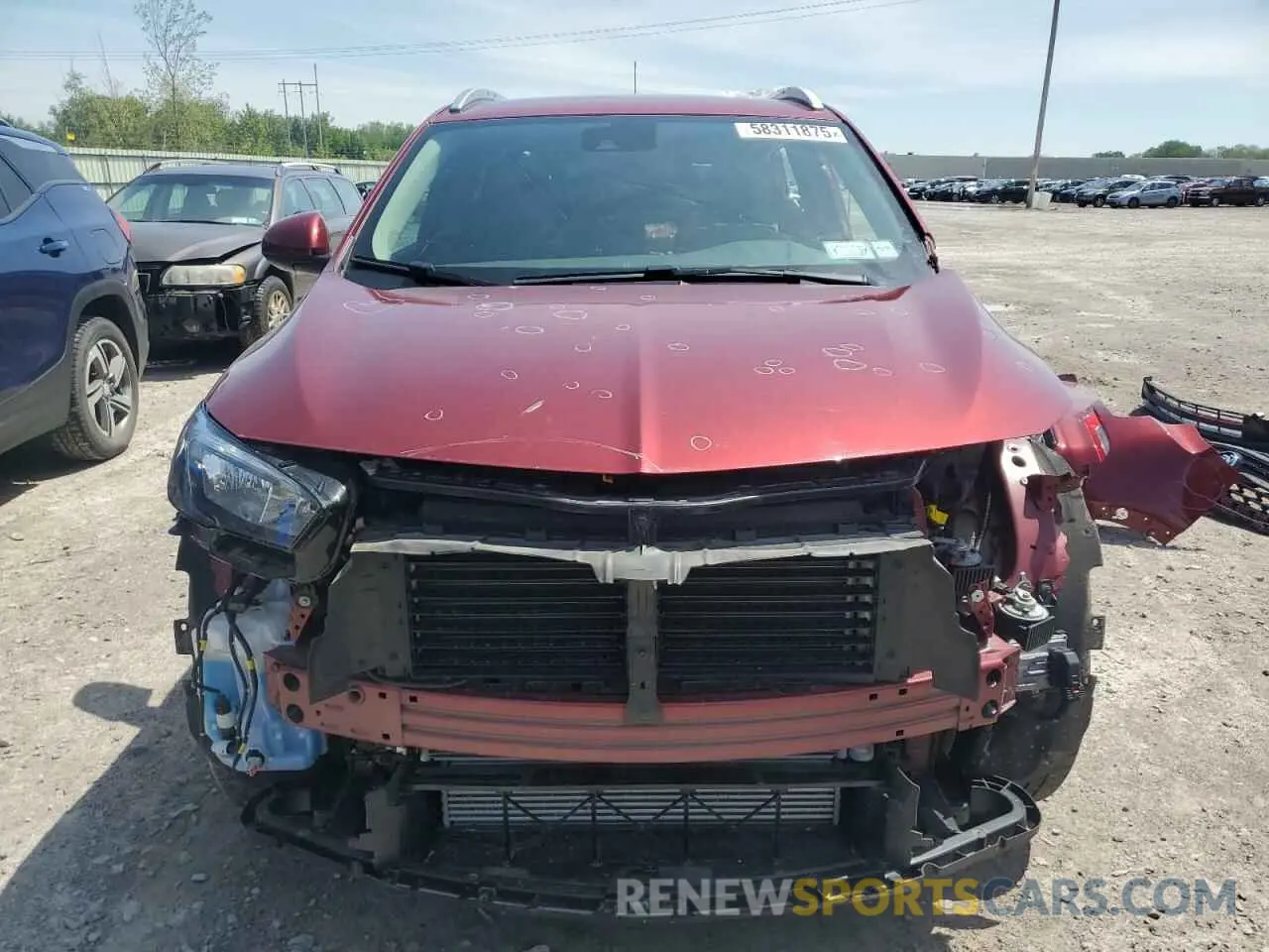 5 Фотография поврежденного автомобиля KL4MMESL8PB055945 BUICK ENCORE 2023