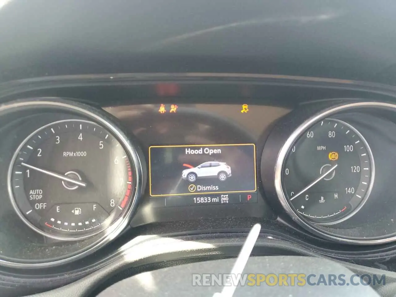 9 Фотография поврежденного автомобиля KL4MMESL8PB055945 BUICK ENCORE 2023