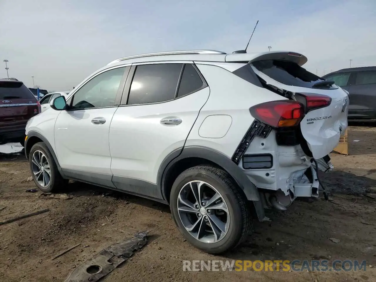 2 Фотография поврежденного автомобиля KL4MMESL9PB143533 BUICK ENCORE 2023