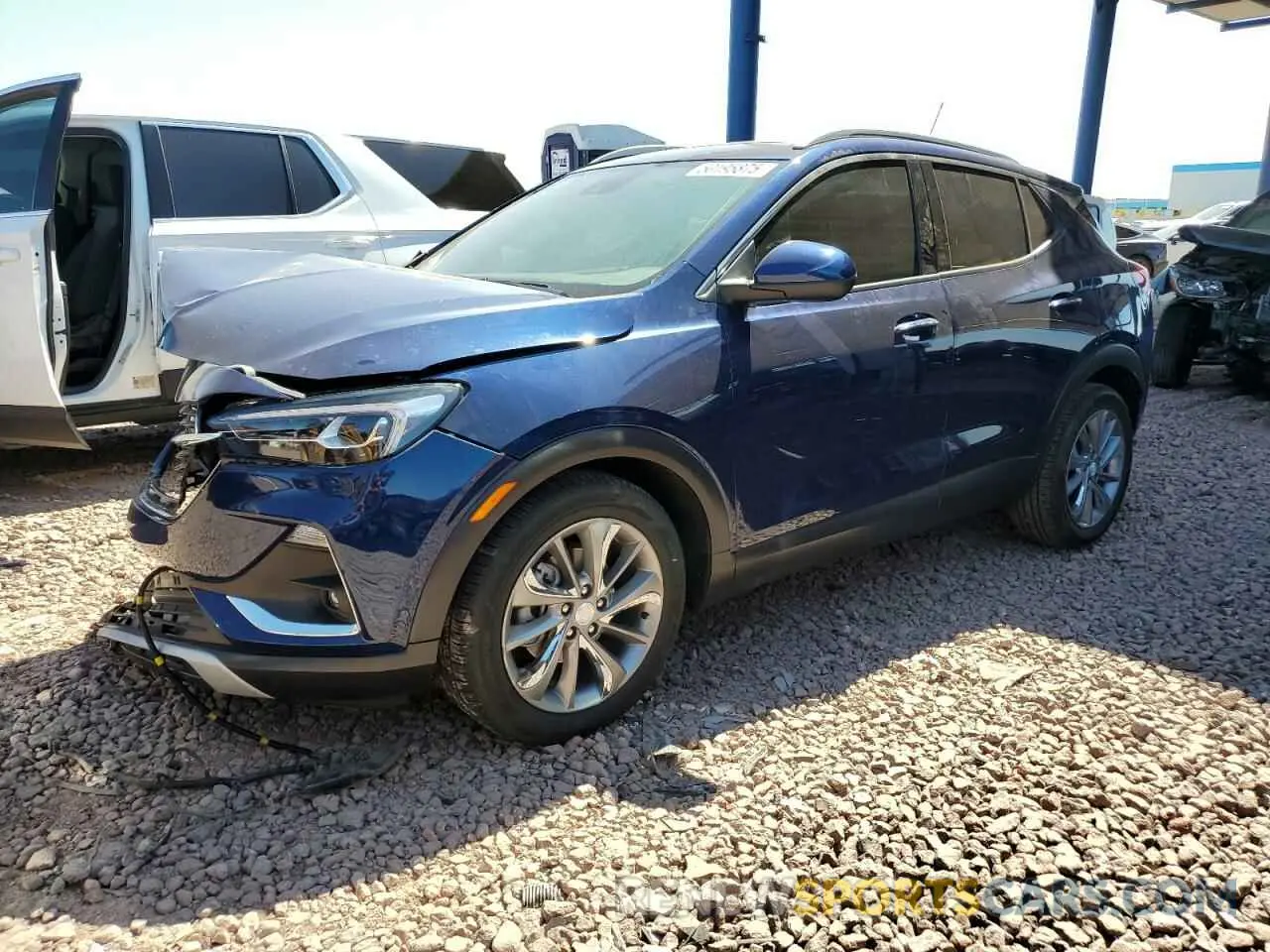 1 Фотография поврежденного автомобиля KL4MMFSL2PB067417 BUICK ENCORE 2023