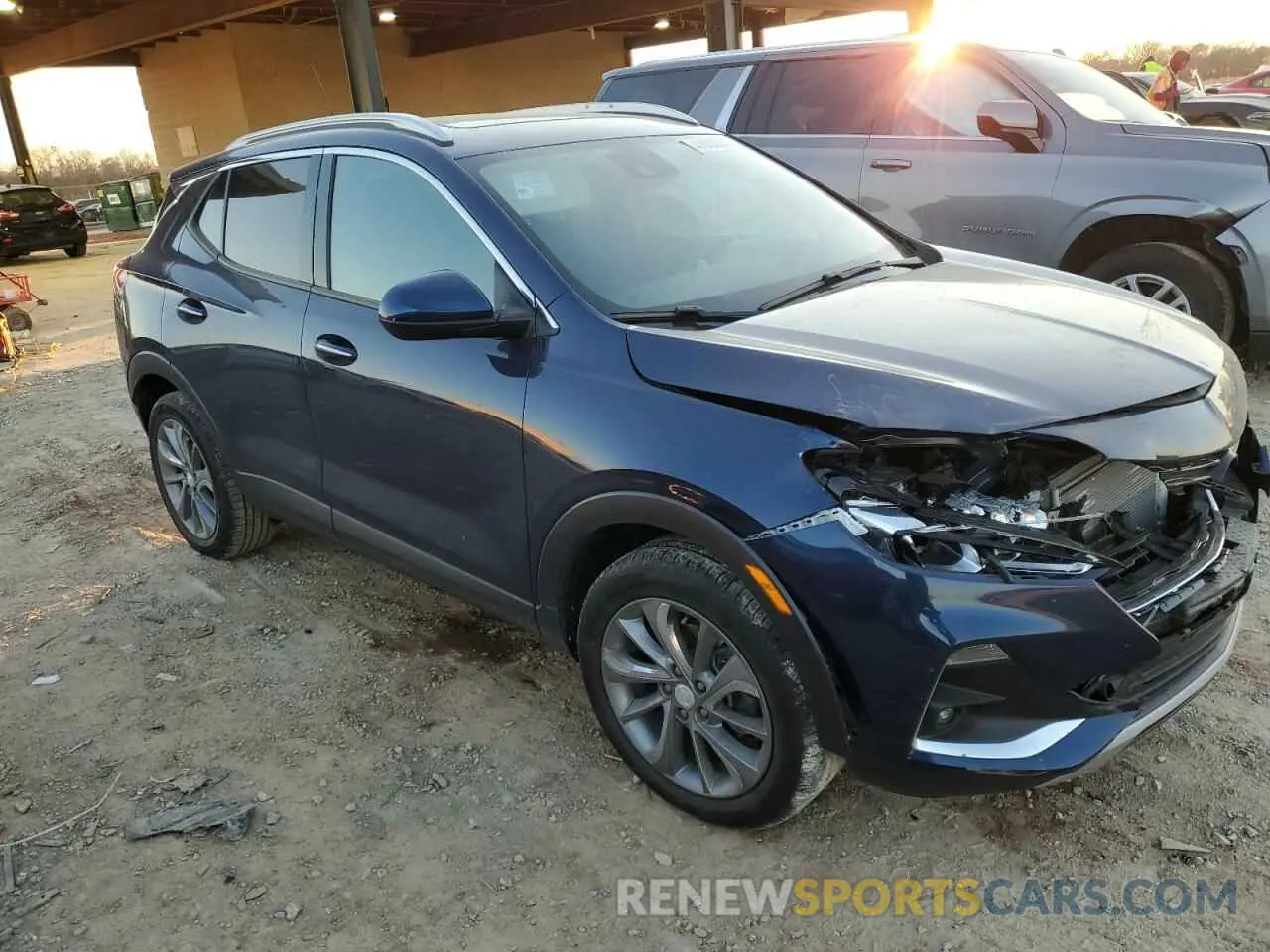 4 Photograph of a damaged car KL4MMFSL2PB081883 BUICK ENCORE 2023