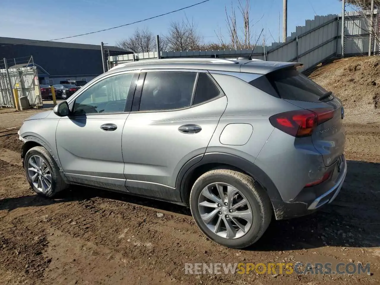 2 Фотография поврежденного автомобиля KL4MMFSL4PB121039 BUICK ENCORE 2023