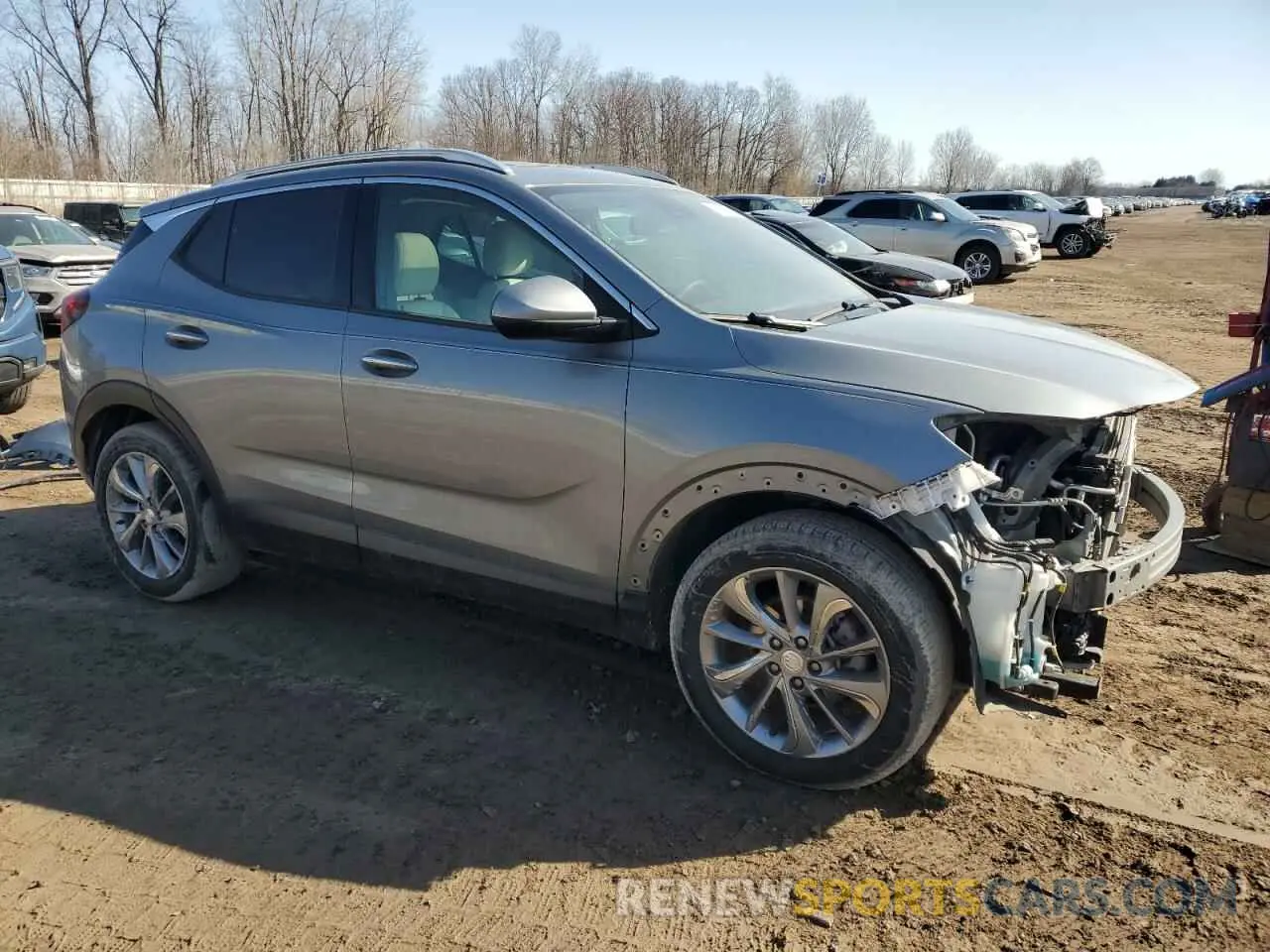 4 Фотография поврежденного автомобиля KL4MMFSL4PB121039 BUICK ENCORE 2023